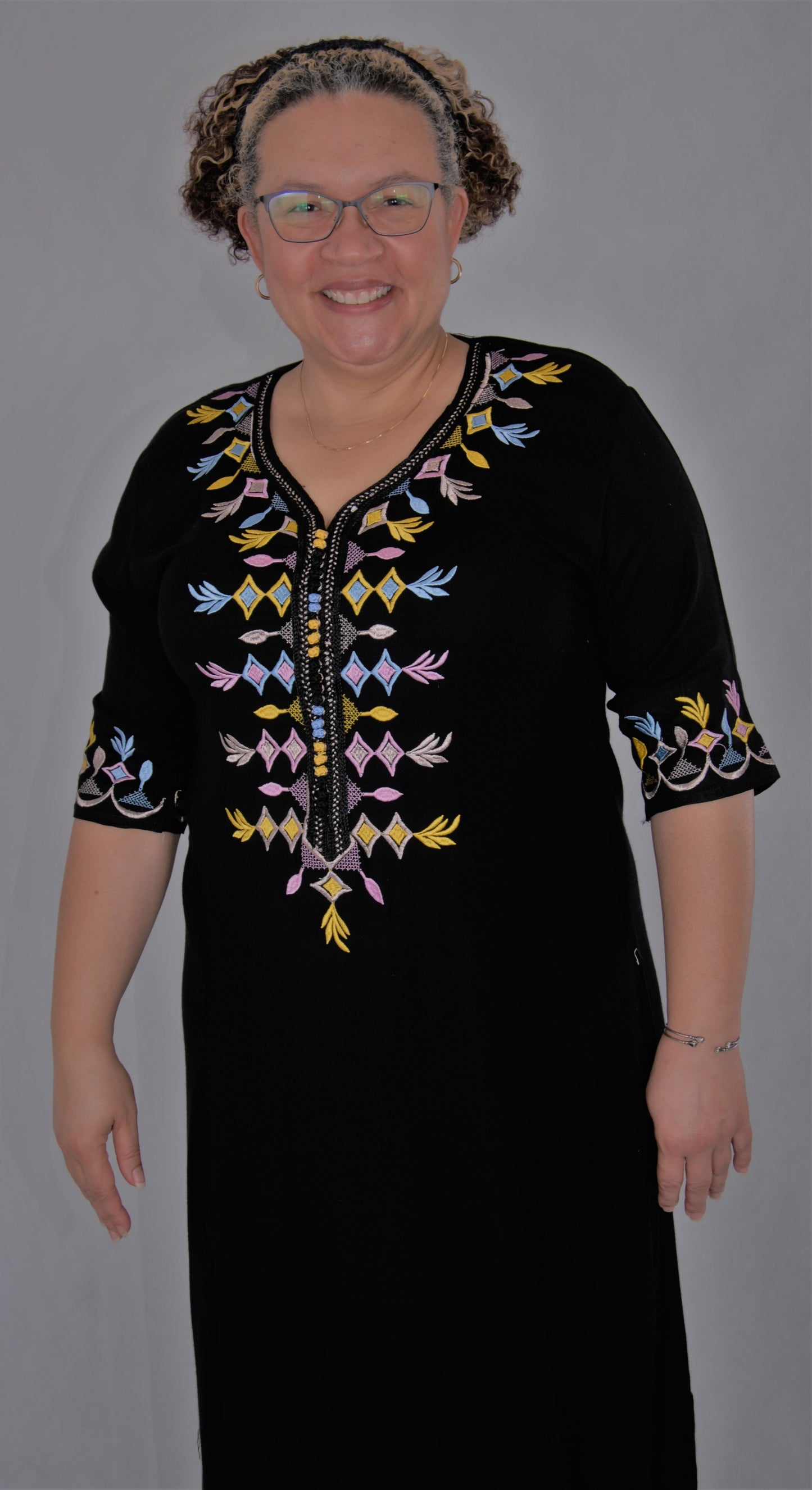 Vestido marroqui-negro-Grande