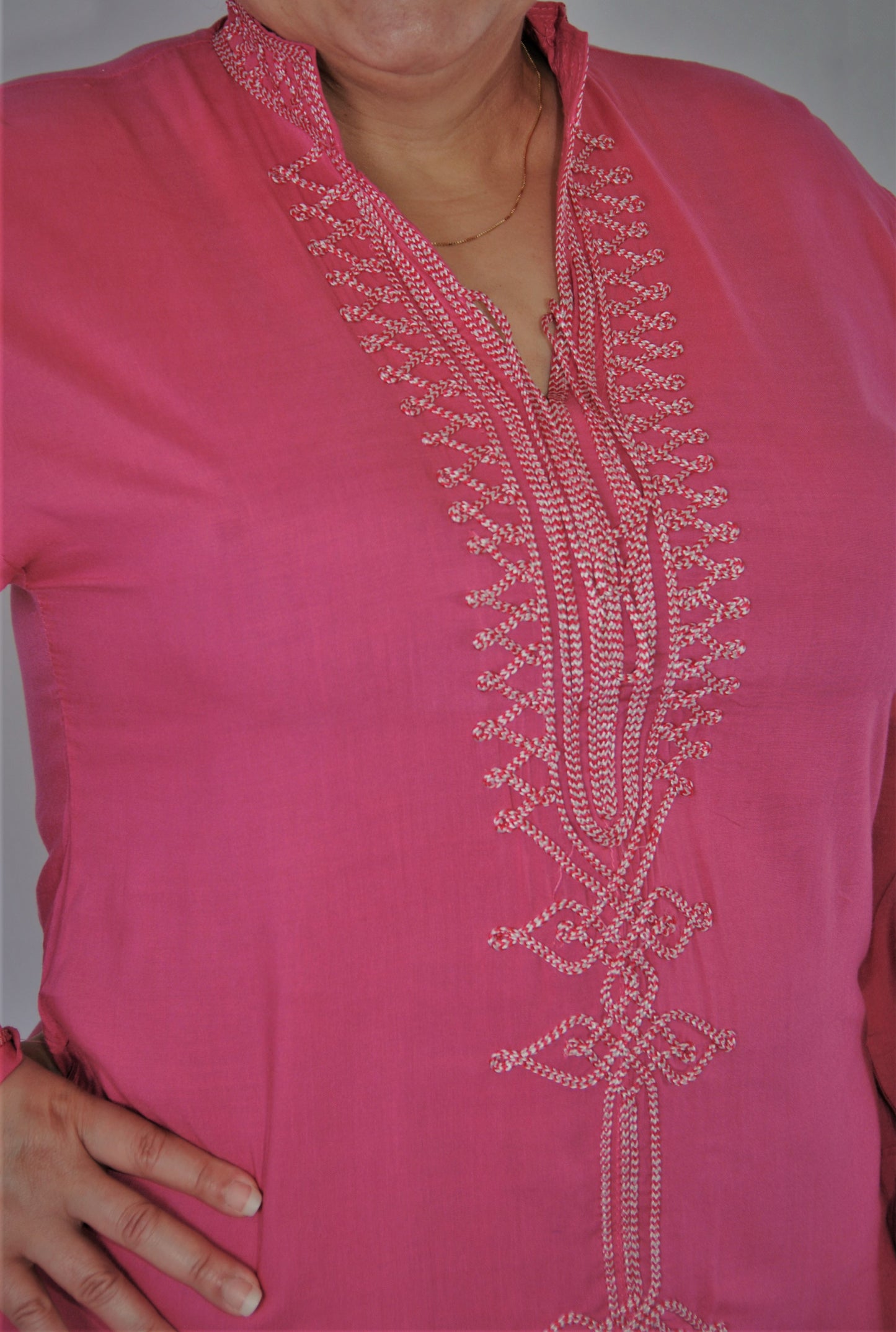 Moroccan Tunic- pink