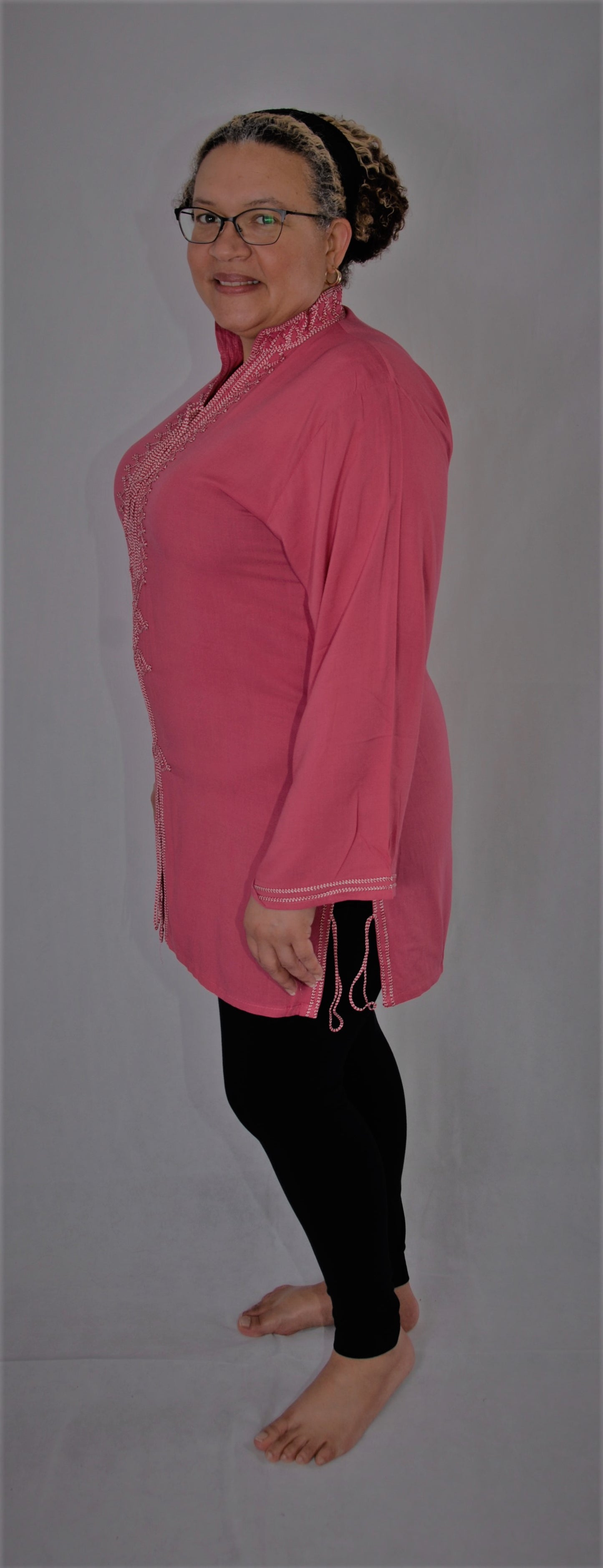 Moroccan Tunic- pink