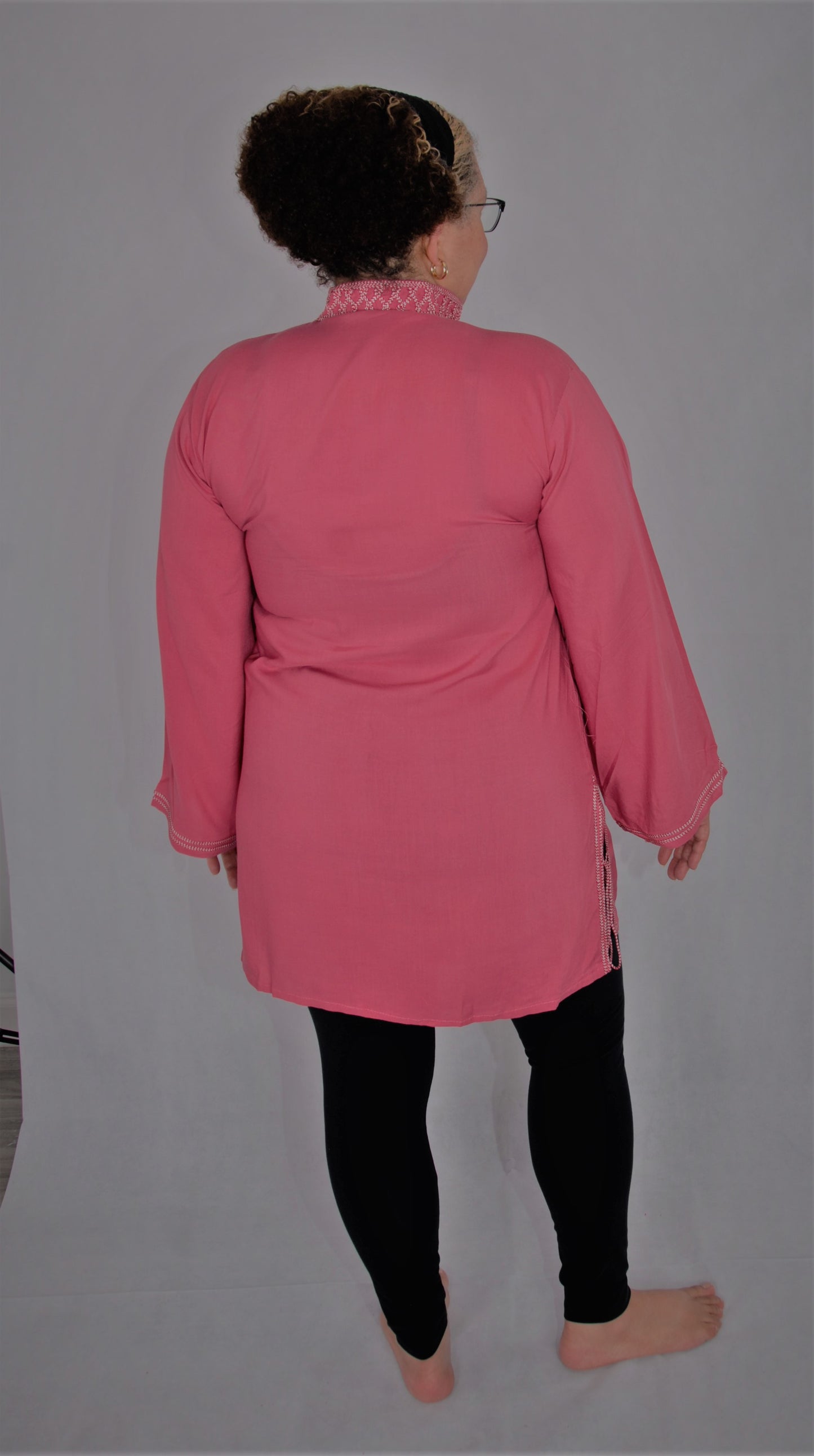 Moroccan Tunic- pink