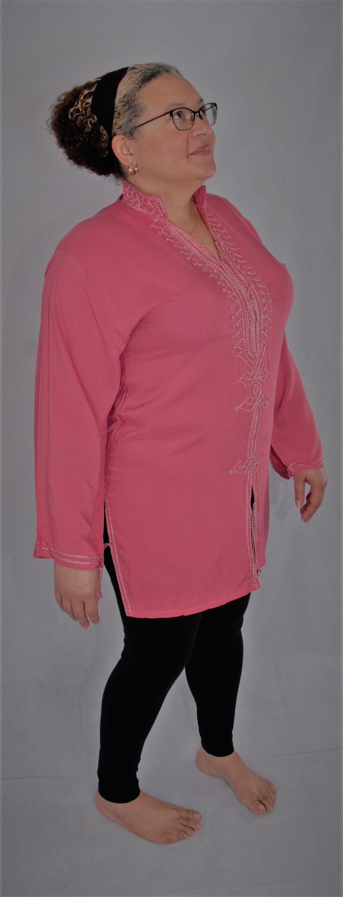 Moroccan Tunic- pink