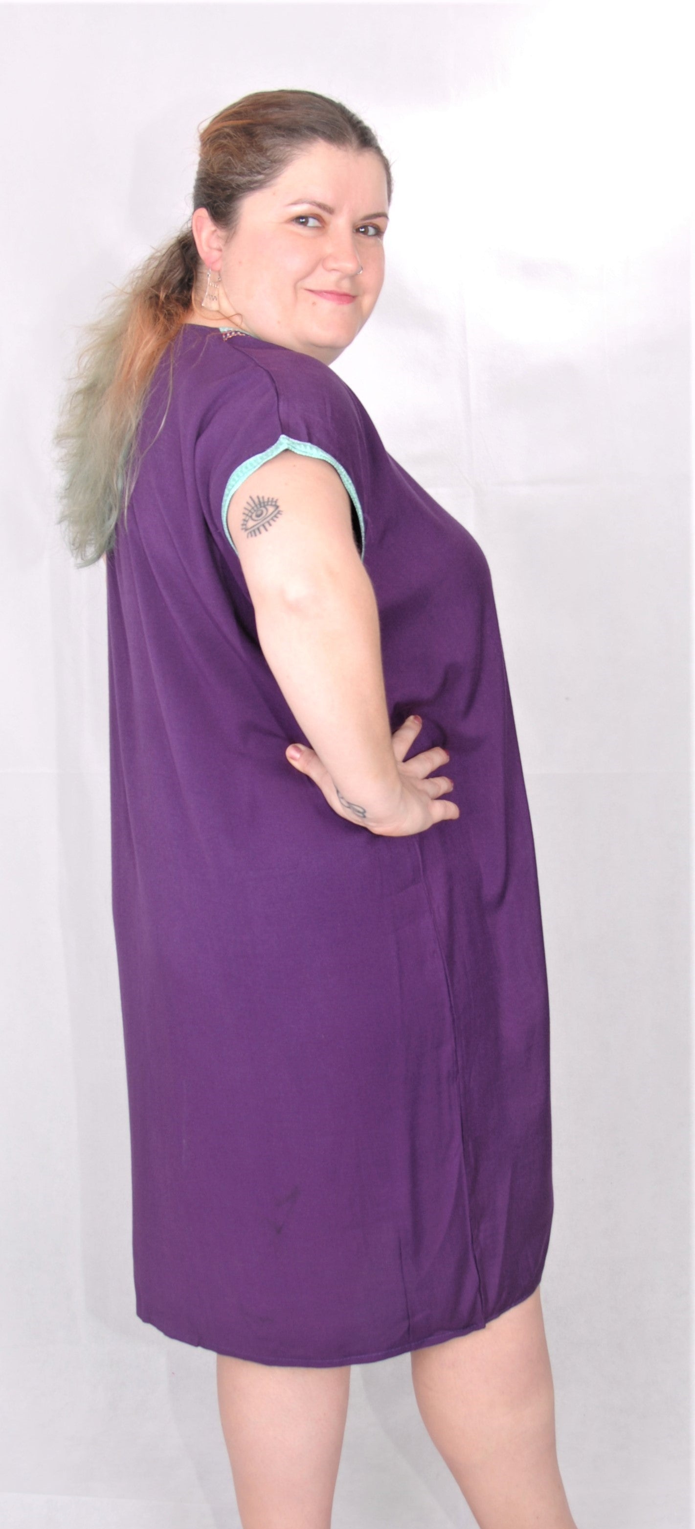 Moroccan short dress/long tunic