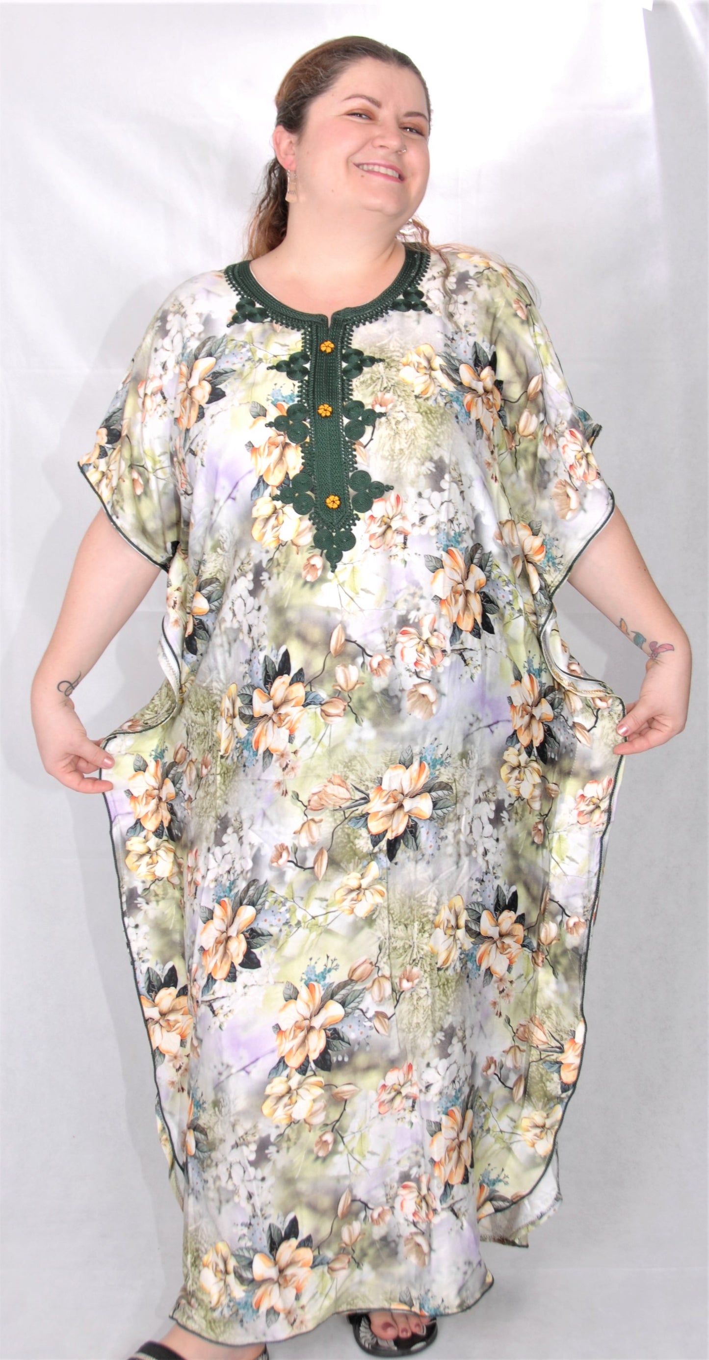 Moroccan kaftan/ gondura -Large