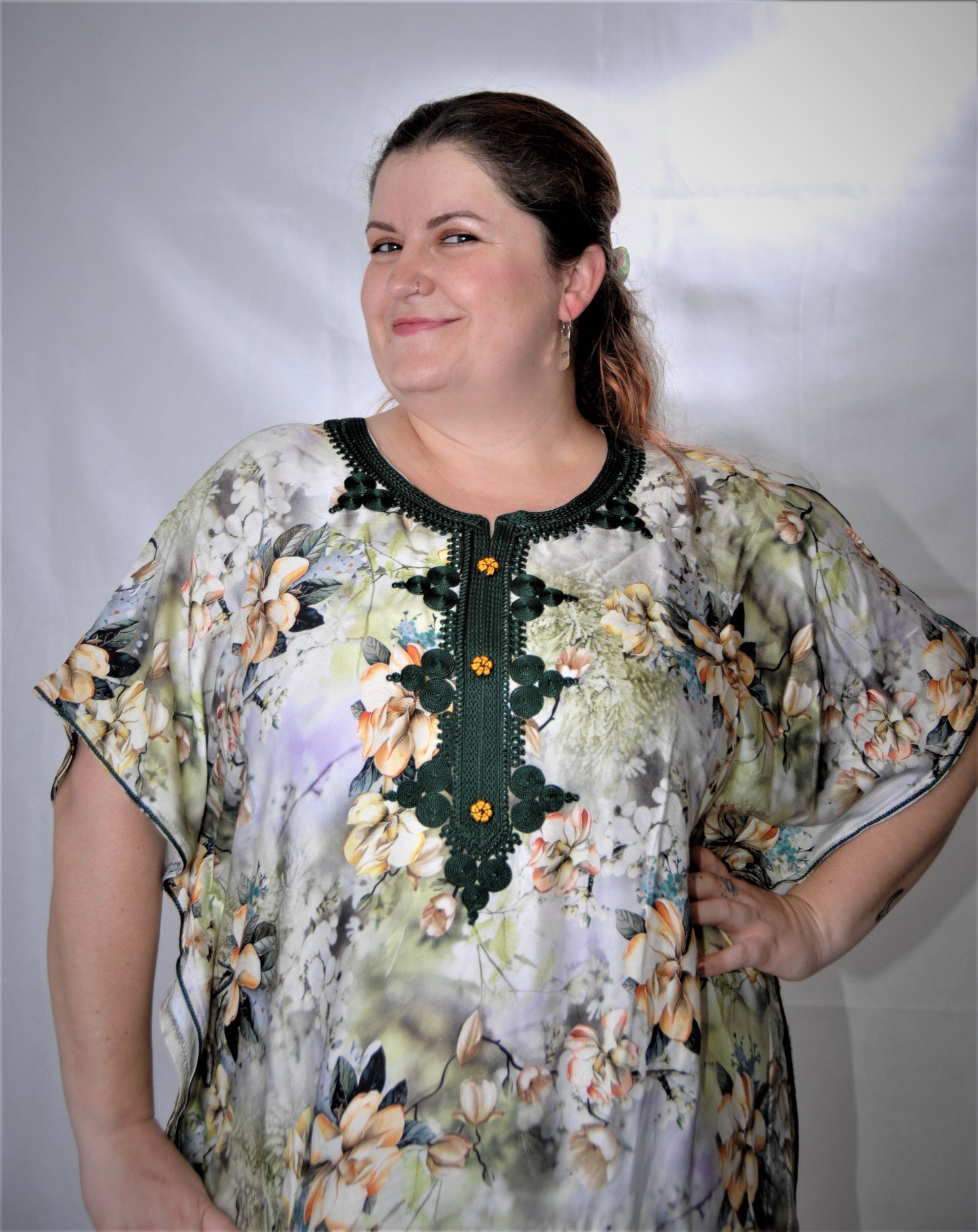Moroccan kaftan/ gondura -Large