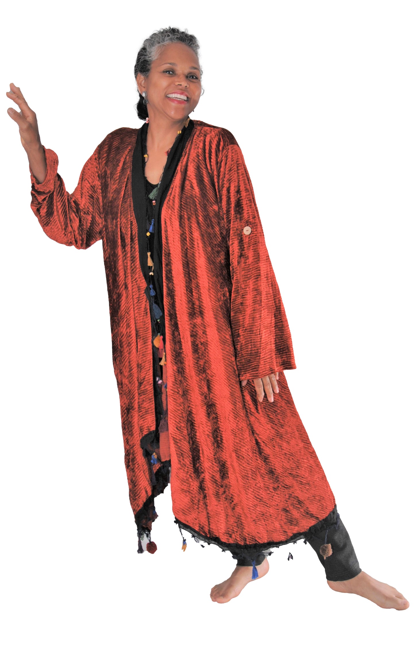 Turkish bohemian jacket wrap - one size -M to XXL