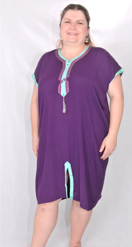 Moroccan short dress/long tunic