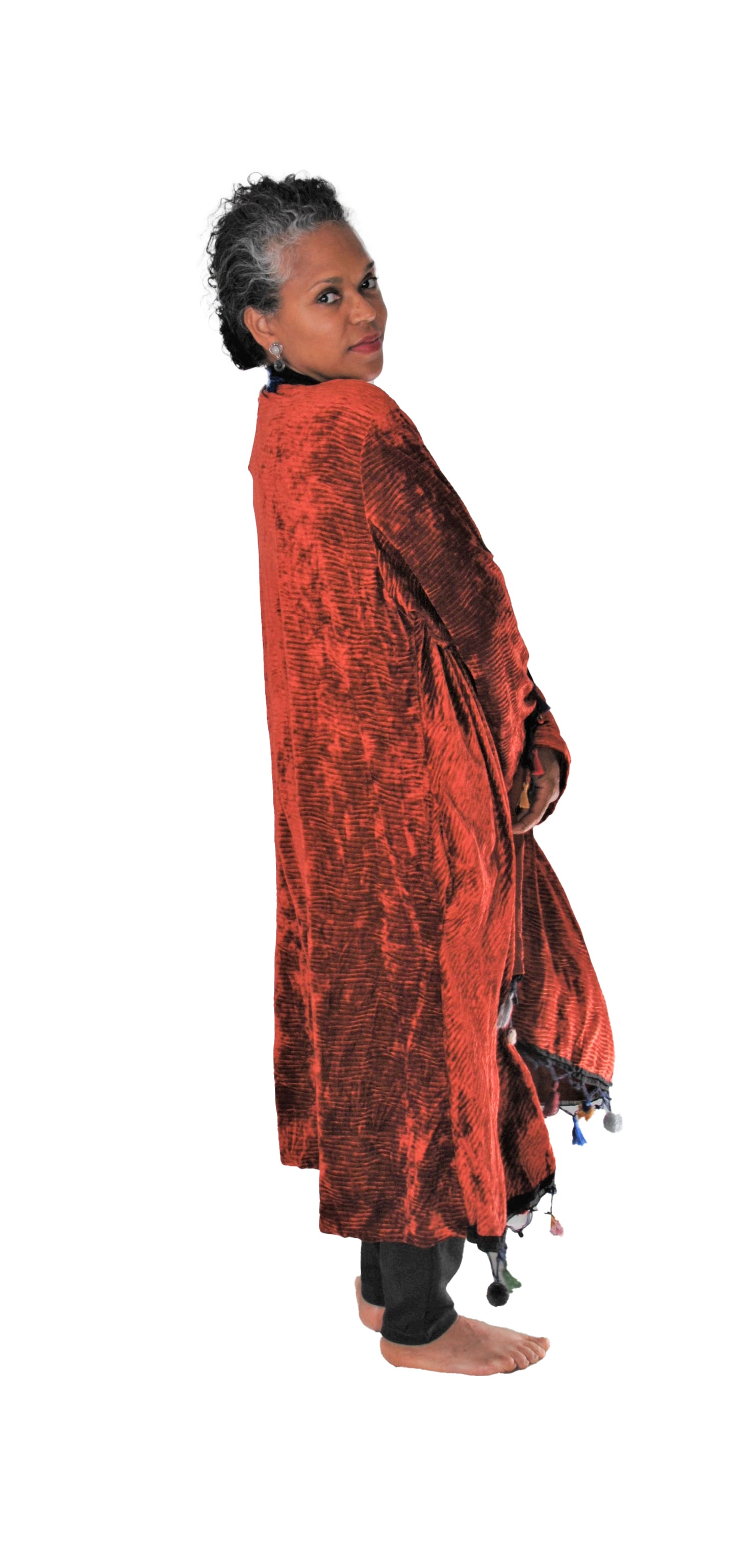 Turkish bohemian jacket wrap - one size -M to XXL